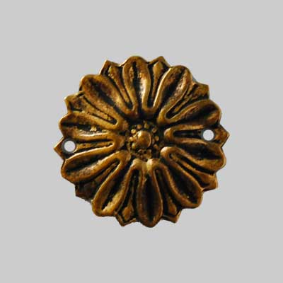 Fregio Per Mobili Ø 28 Mm - Patinato Antico - Giusti