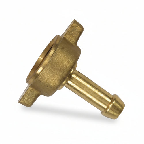 Raccordo Portagomma Per Lance Alta Pressione- - Ø Mm.8 Con Girello F 1/2 - 10 Pezzi
