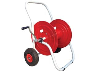 Avvolgitubo Carrelato Con Ruote Pneumatiche Portata Mt.70 Capacitãe Mt.70 Di Tubo Ãe¸ Esterno Mm.27