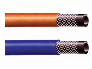 Tubo Retinato Alta Pressione- - Ø Mm.10X18 80 Bar - Blu - 100 Mt