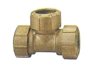 Raccordo Vx Di Accoppiamento A T Per Tubo Polietilene Art.030 Ø Mm.40 Itap