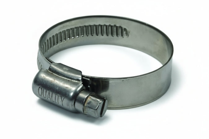 Fascetta Stringitubo In Acciaio Inox Aisi 304 Mm.13- - Ø Mm.23/35 - 50 Pezzi Quality