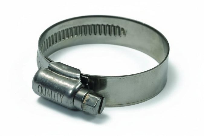 Fascetta Stringitubo In Acciaio Inox Aisi 304 Mm.13- - Ø Mm.40/60 - 50 Pezzi Quality