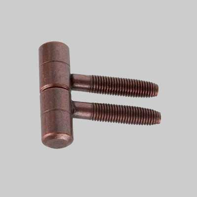 Cerniera Tipo Anuba Ø 14 Mm - Ottonata - 10 Pezzi