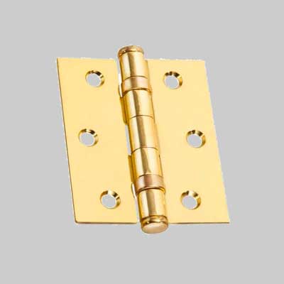 Cerniera Con Cuscinetti E Sfere 90X75 Mm - Bronzata - Conf. 2 Pezzi