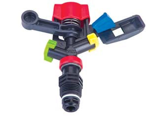 Irrigatore Da 1/2 Battente Circolare In Plastica 5022 Sd U - 5 Pezzi Naandan