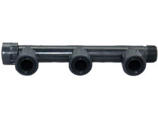 Raccordi Manifold Pvc Con Oring 3 Uscite Con Ghiera 1 Rain