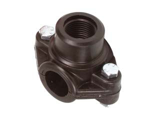 Presa A Staffa 2 Bulloni- - Ø Mm.50X F 1 - 5 Pezzi