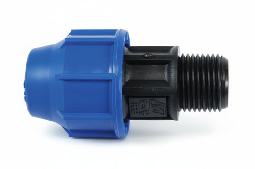 Raccordo A Compressione Maschio Pn16- - Ø Mm.16X M 1/2 - 20 Pezzi