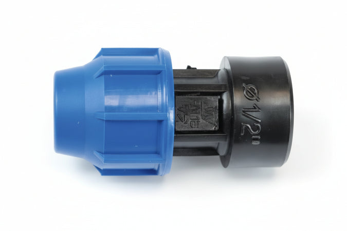 Raccordo A Compressione Femmina Pn16- - Ø Mm.16X F 3/4 - 20 Pezzi