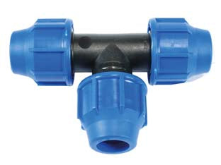 Raccordo A Compressione A Ti Pn16- - Ø Mm.25X25X25 - 10 Pezzi