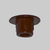 Tappo Coppriforo Ø 6 Mm - Marrone - 200 Pezzi