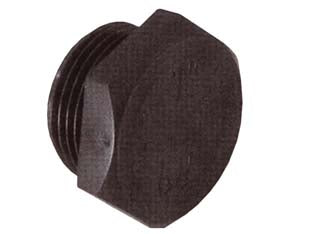 Tappo (Pp) Filettato Maschio In Polipropilene- - M 1/2 - 50 Pezzi