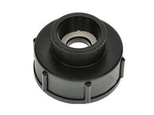 Adattatore Per Cisterne Femmina In Polipropilene- - Filettatura Interna S60X6-2 F - 2 Pezzi Bucchi
