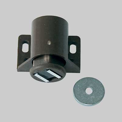 Chiusura Magnetica Tonda 30X30 Mm - Bianca - 100 Pezzi