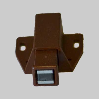 Cricchetto Magnetico Quadro 40X40 Mm - Marrone - 100 Pezzi