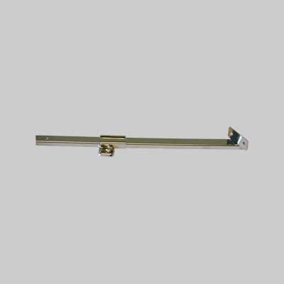 Asta Snodata A Scatto 25 Cm - Nichelato