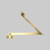 Asta Snodata Con Fermo 25 Cm - Dx/Sx - Nichelato
