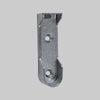 Reggitubo Laterale Tubo Ovale 15X30 Mm - Ottonato - 50 Pezzi