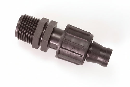 Deviazione Per Tape Con Filetto Maschio In Polipropilene- - Ø Mm.16Xm 3/4 - 100 Pezzi