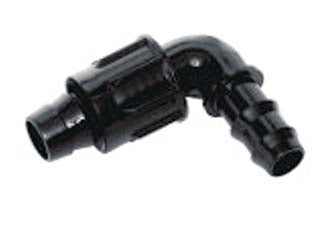 Gomito Portagomma 90 ° Per Tape In Polipropilene- - Ee ¸ Mm.16 - 100 Pezzi