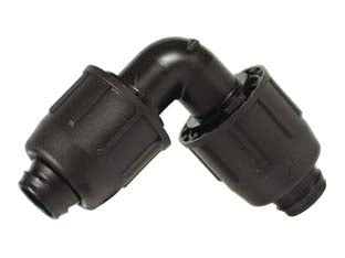 Gomito A Compressione Pn4- - Ø Mm.16X16 - 25 Pezzi