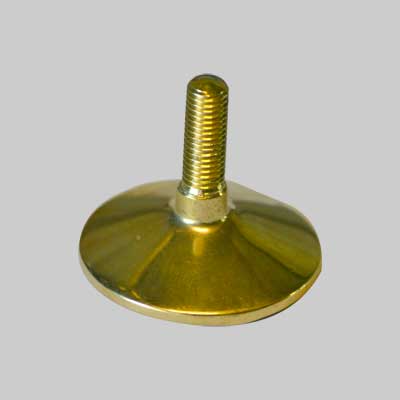 Piedino Regolabile In Ottone Ø 50 Mm M10