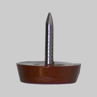 Piedino Sottosedia Ø 17 Mm - Marrone - 200 Pezzi