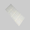 Feltrini Rettangolari 25X35 Mm - Marrone - Blister 6 Pezzi