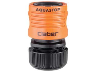 Raccordo Rapido Con Aquastop- - In Blister 5/8 8567 - 2 Blister Claber