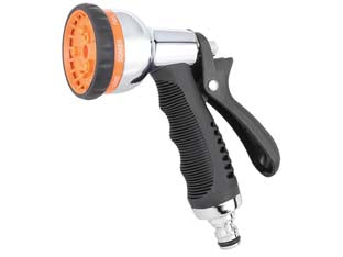 Idropistola A Lancia Multifunzione 8 Getti Metal-Jet In Blister 9622 - 1 Blister Claber