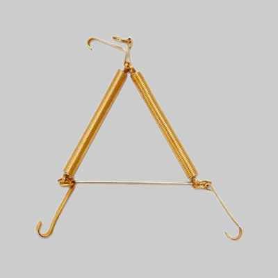 Appendipiatti A Molla N° 4 - Per Ee ? 32 Ee ·46 Cm - 10 Pezzi