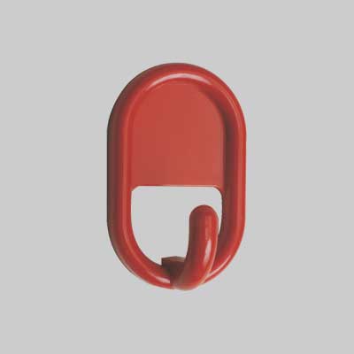 Gancio Multiuso 'Ovale' 65X42 Mm - Colori Assortiti - 80 Pezzi