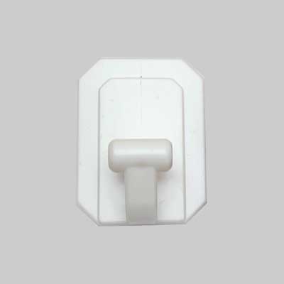 Gancio Multiuso 'Maxi' 60X80 Mm - Bianco - 25 Pezzi