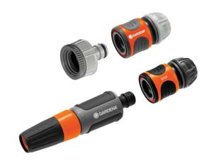 Set Completo Per Collegare Il Tubo Da Giardino Al Rubinetto- - In Blister (18296-20) - 1 Blister Gardena