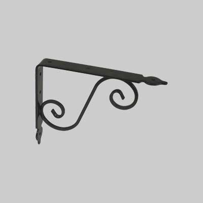 Reggimensola Rustica Ideal Star 25X20 Cm - Nero Martellato - Ideal Star