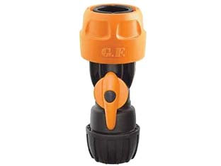 Raccordo Portagomma Con Rubinetto- - Ø 1/2-5/8 Mm.12-15 - Blister - 80005024 - 5 Blister Gf