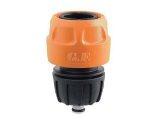 Raccordo Rapido Portagomma A Scatto Acquastop- - Ø 1/2-5/8-3/4Mm.12-15 - Blister - 80005015 - 5 Blister Gf