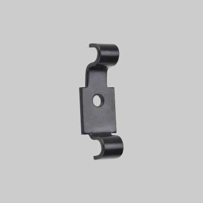 Cavallotto Per Fissaggio/Giunzione Cremagliera Nero - 20 Pezzi- Frasan