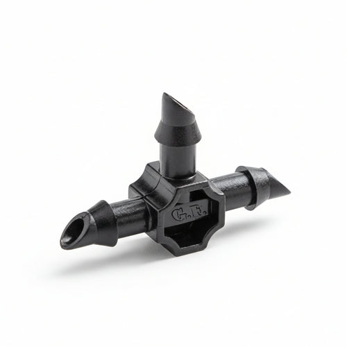 Raccordo Innesto T Per Tubo Capillare Da Mm.4X6- - In Blister Da Pz.10 - 80006282 - 5 Blister Gf