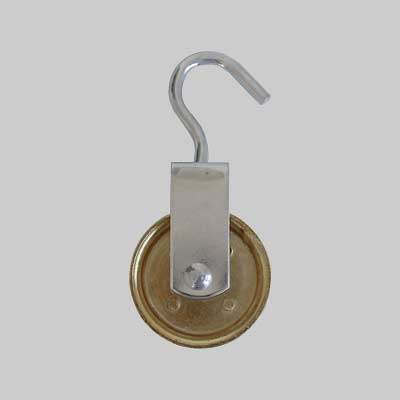 Carrucola Con Gancio 30 Mm