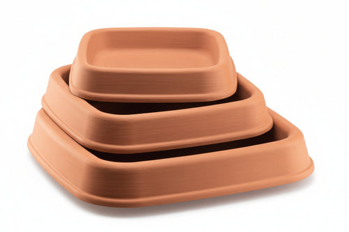 Sottovaso Quadro 30, Ø Cm.25.5X25.5 H.4.5 Di Martino