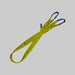 Fascia Di Sollevamento Giallo Robur 6 Mt - Portata 6000 Kg - Robur