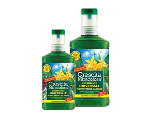 Concime Universale Crescita Miracolosa- - Ml.750 In Flacone - 3 Pezzi Blumen