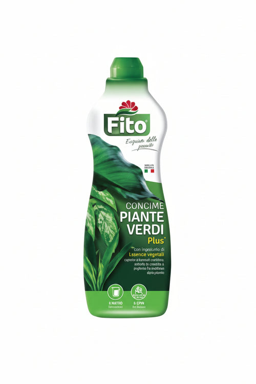 Concime Minerale Piante Verdi Plus- - Lt.1 In Flacone - 2 Pezzi Fito