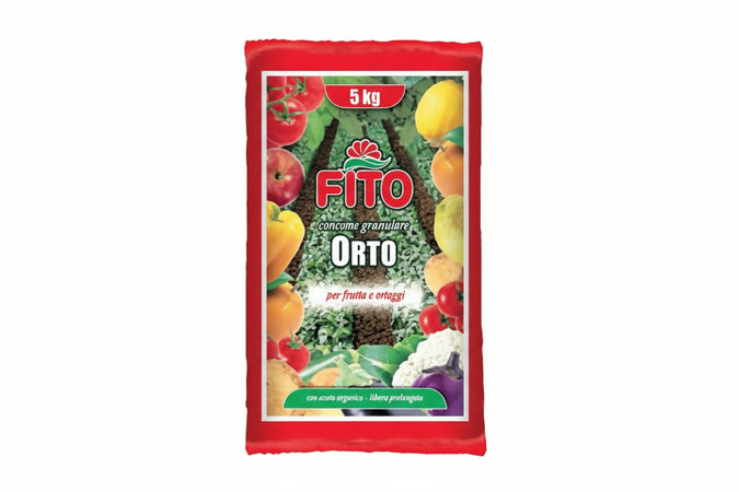 Concime Granulare Orto Naturale- - Kg.5 - 4 Pezzi Fito