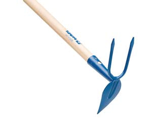 Zappino Cuore Bidente Con Manico In Legno Agef