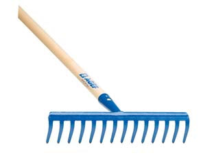 Rastrello Denti Curvi Con Manico 16 Denti Agef