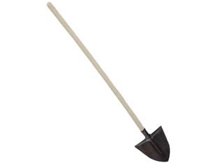 Badile A Punta Forgiato Con Manico Cm.28 X 28 Il Campo