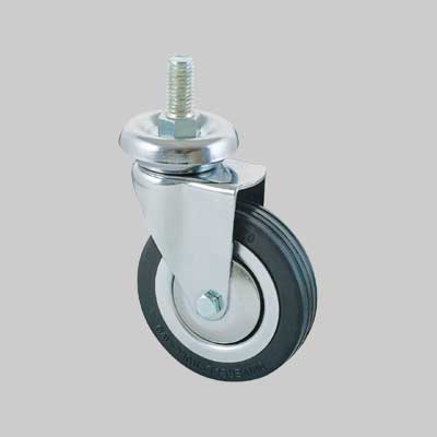 Ruota Arredamento Art. 155B Avo 80X20 Mm - Fil. M12 - Portata 70 Kg - Aldo Valsecchi